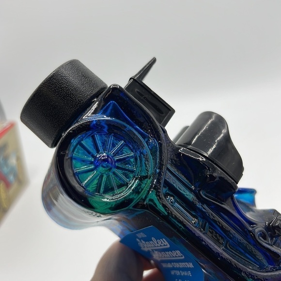 AVON STANLEY STEAMER WILD COUNTRY AFTER SHAVE DECANTER VINTAGE IN BOX - Picture 9 of 15